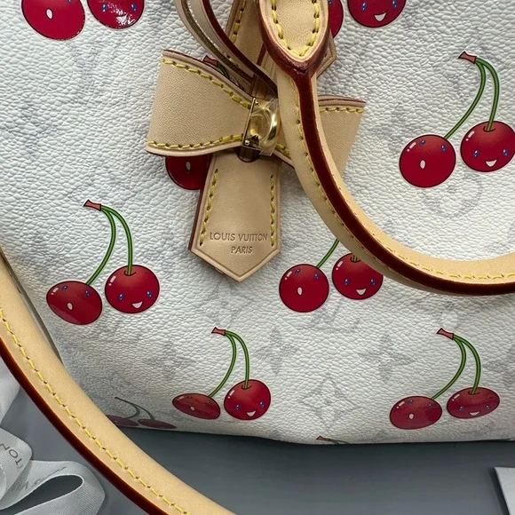 🍒🍒🍒Louis Vuitton x Takashi Murakami Cherry soft speedy 30 🍒🍒🍒🍒 - Picture 2 of 9